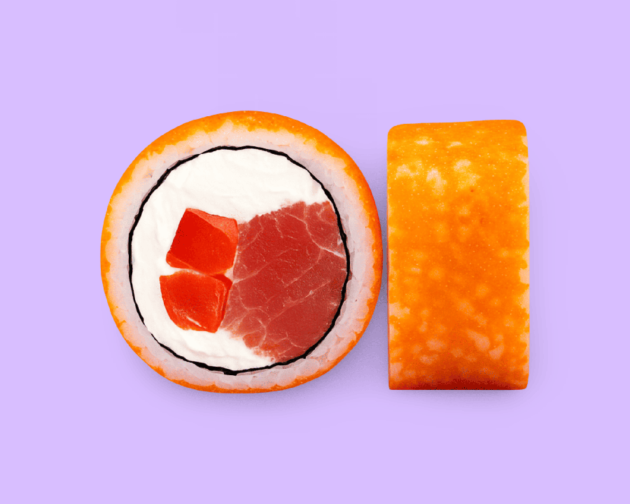 Ролл с ароматным тунцом