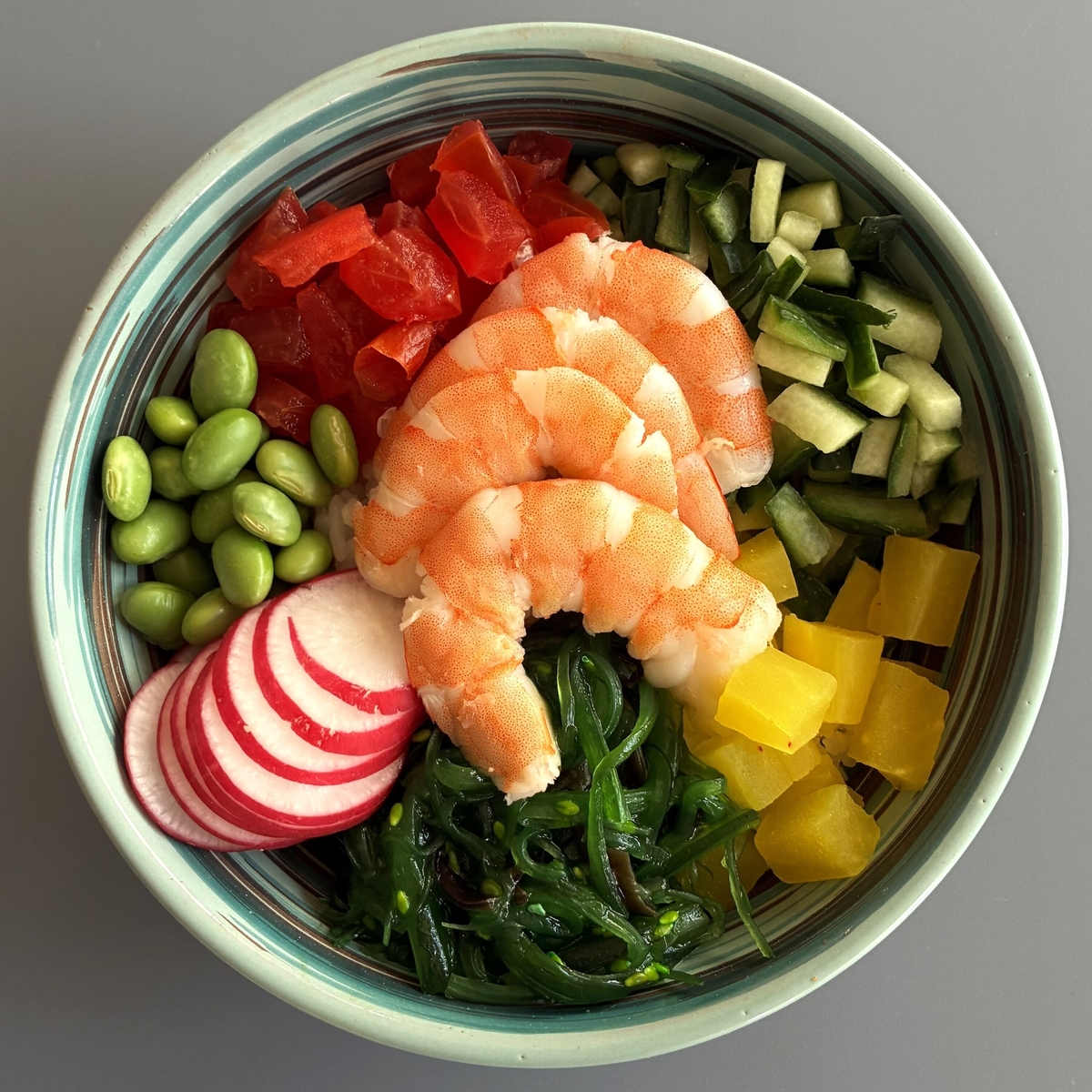 Поке с креветкой