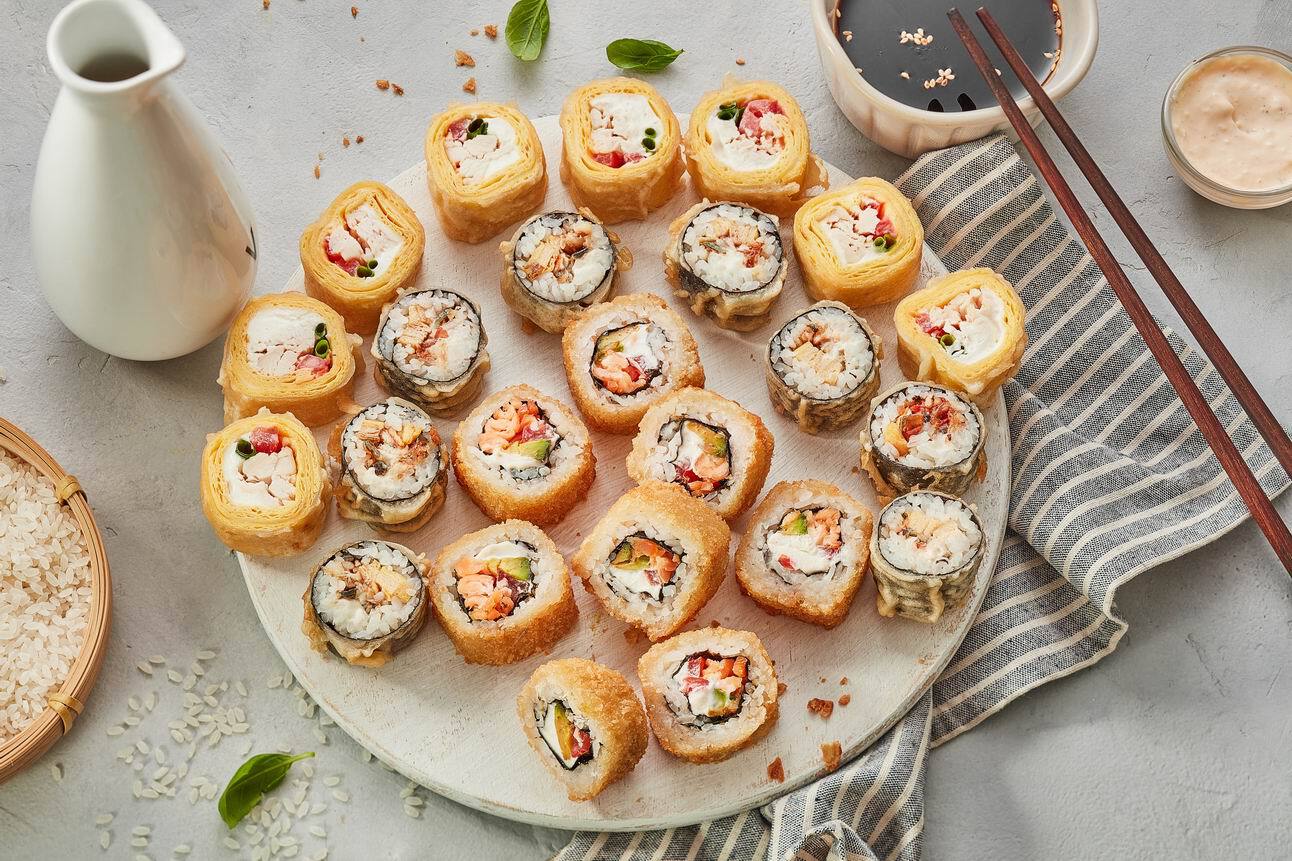 Сет Топ горячих роллов