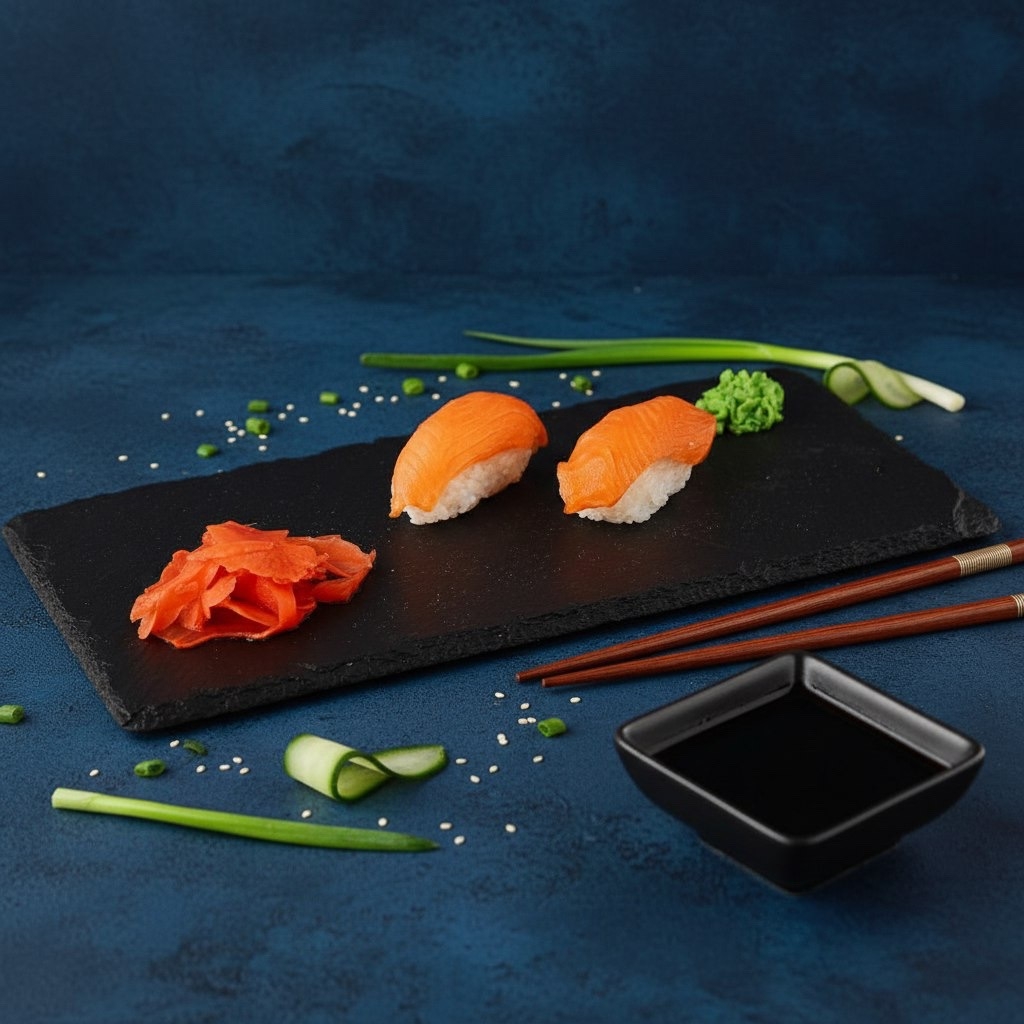 Суши с лососем