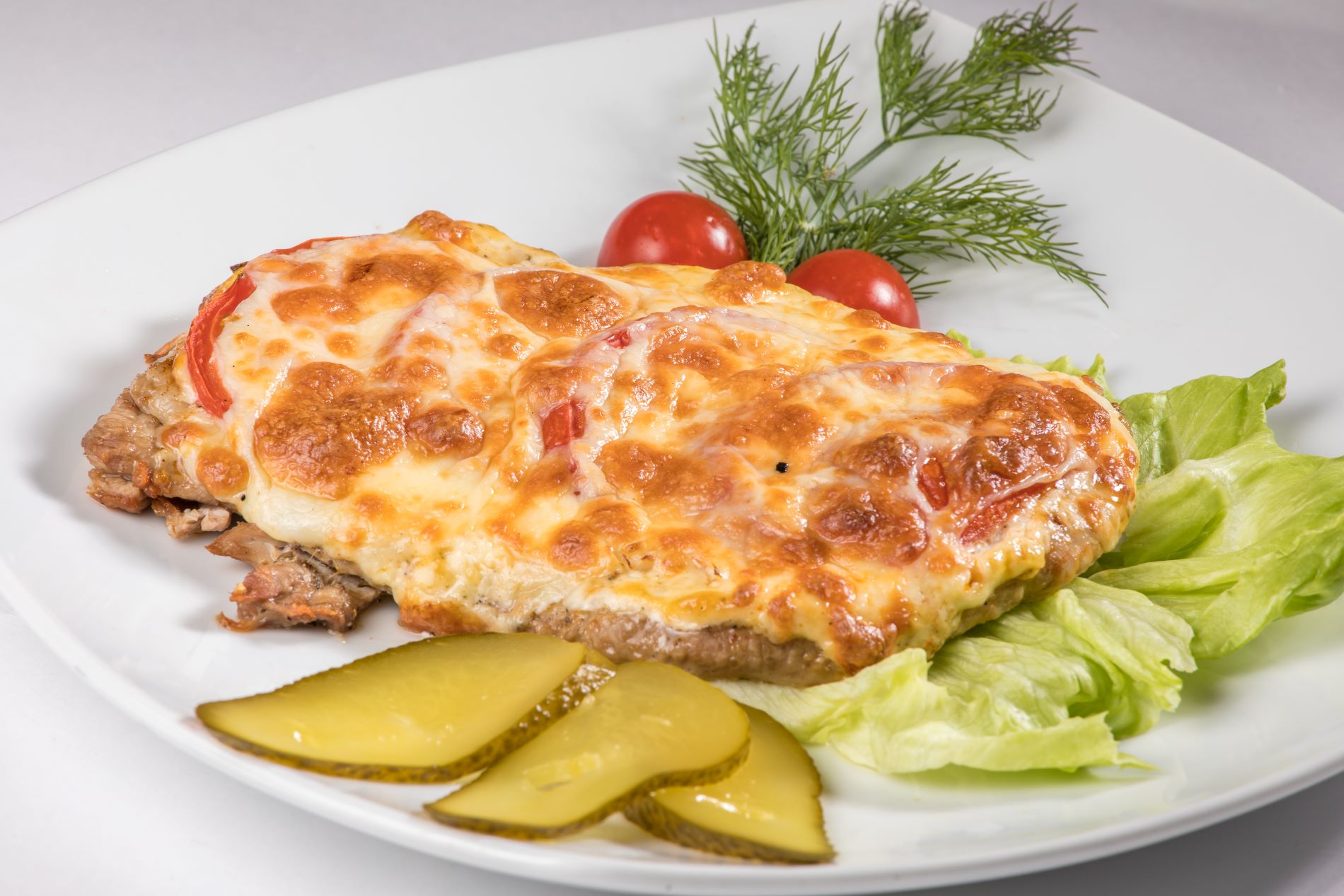 Грудка под сырной шапкой