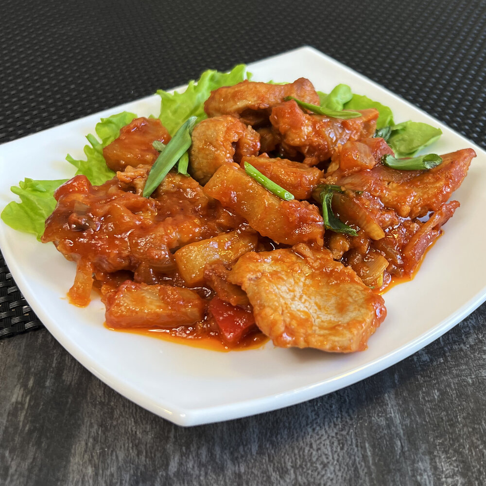 Свинина по-тайски