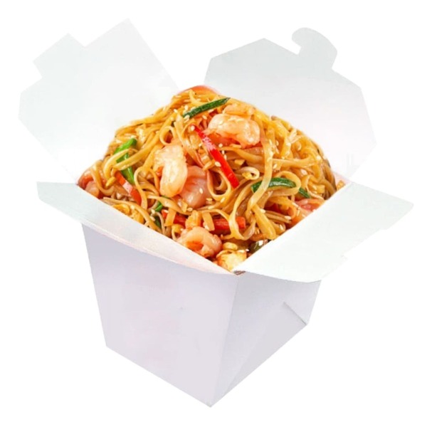 Wok с креветкой