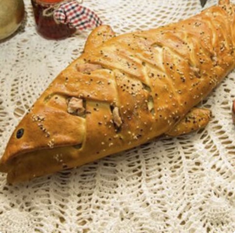 РыбничОК с горбушей и картофелем 32см