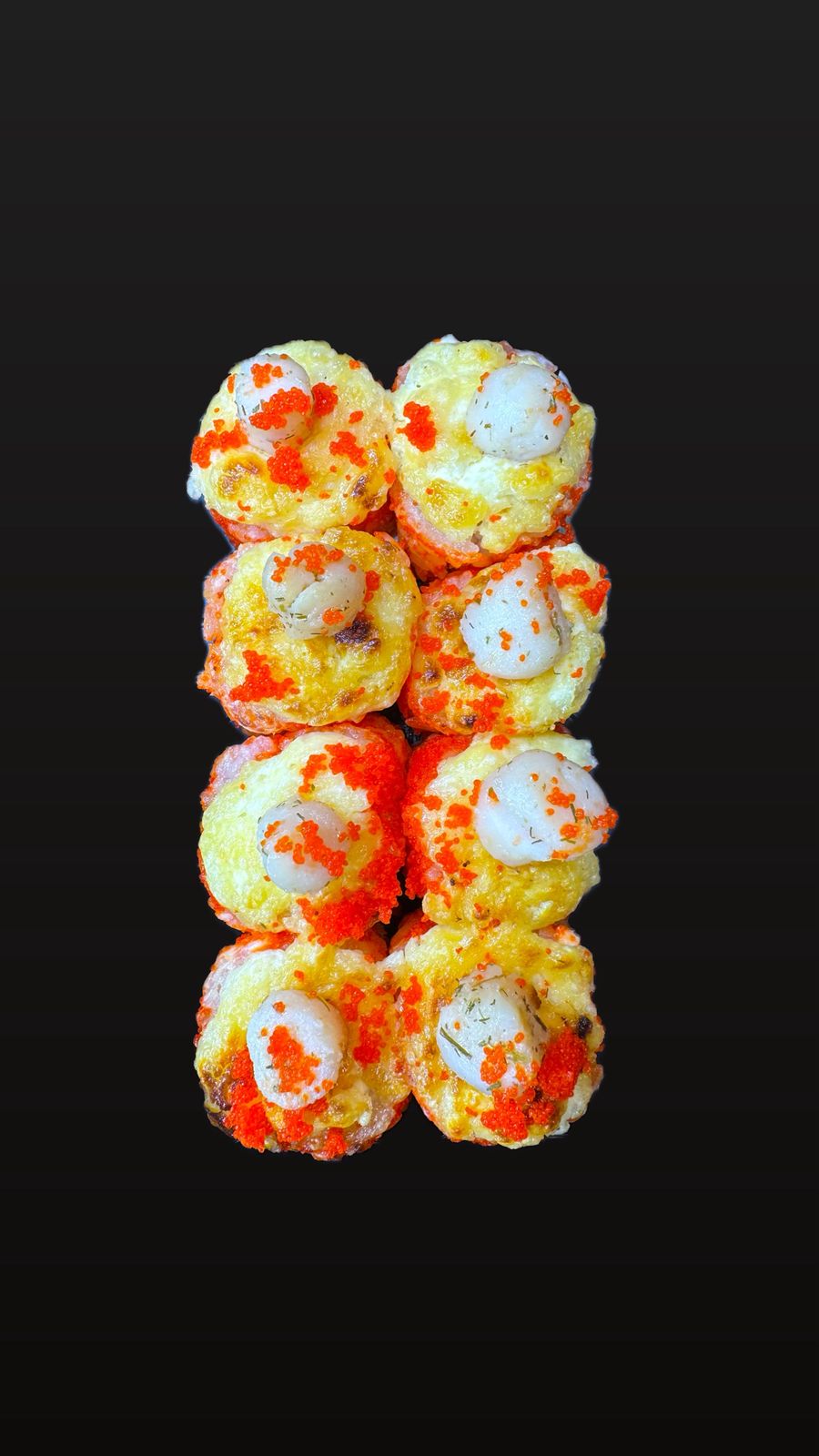 Ролл с морским гребешком