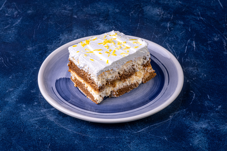 Лимонный тирамису