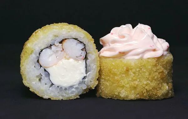 Горячая лава с креветкой