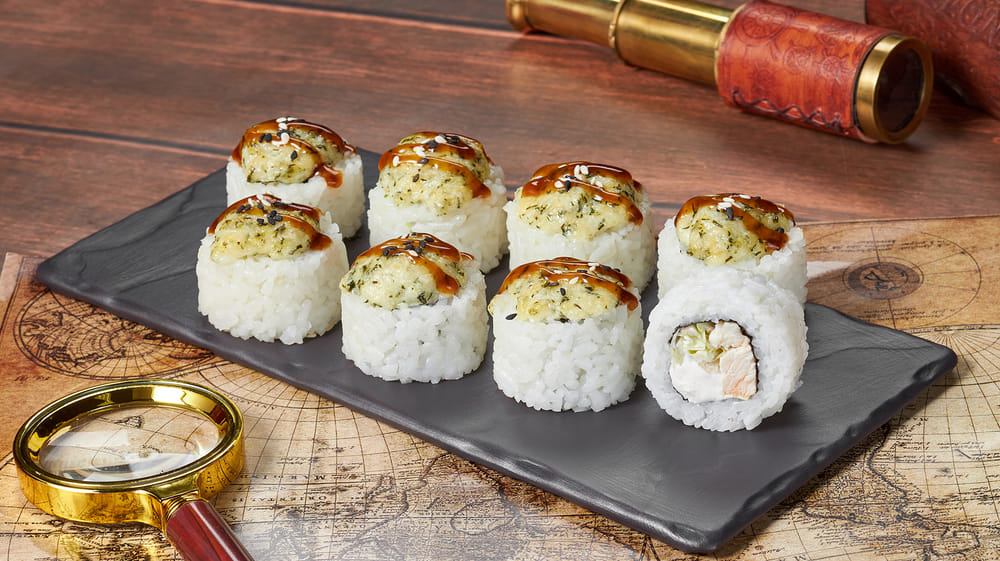 Ролл Гонконг с курицей