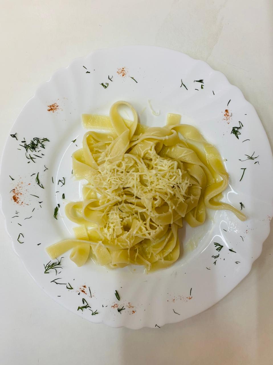 Тальятелли с сыром