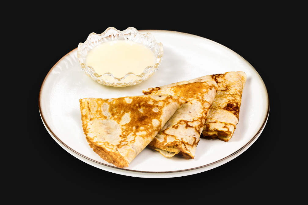 Блинчики со сгущенкой