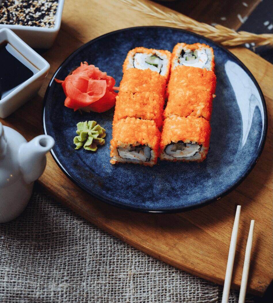Калифорния с креветкой
