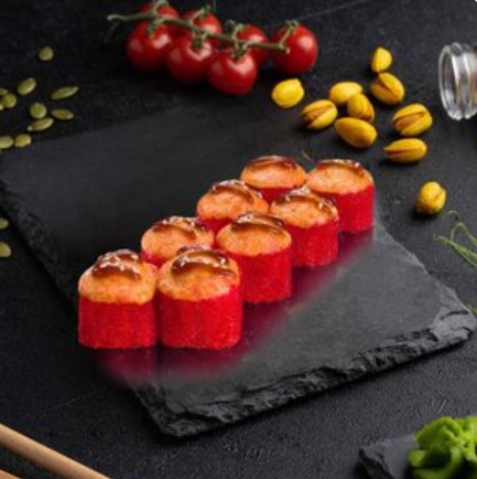 Запеченный ролл со снежным крабом До до