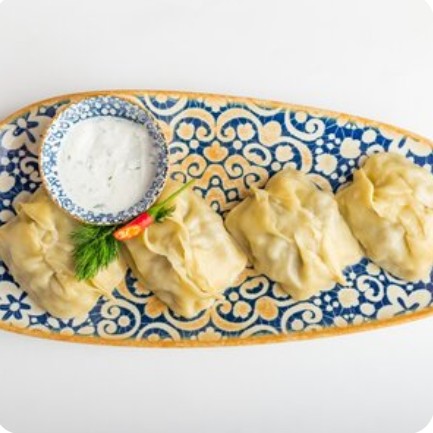Манты с бараниной