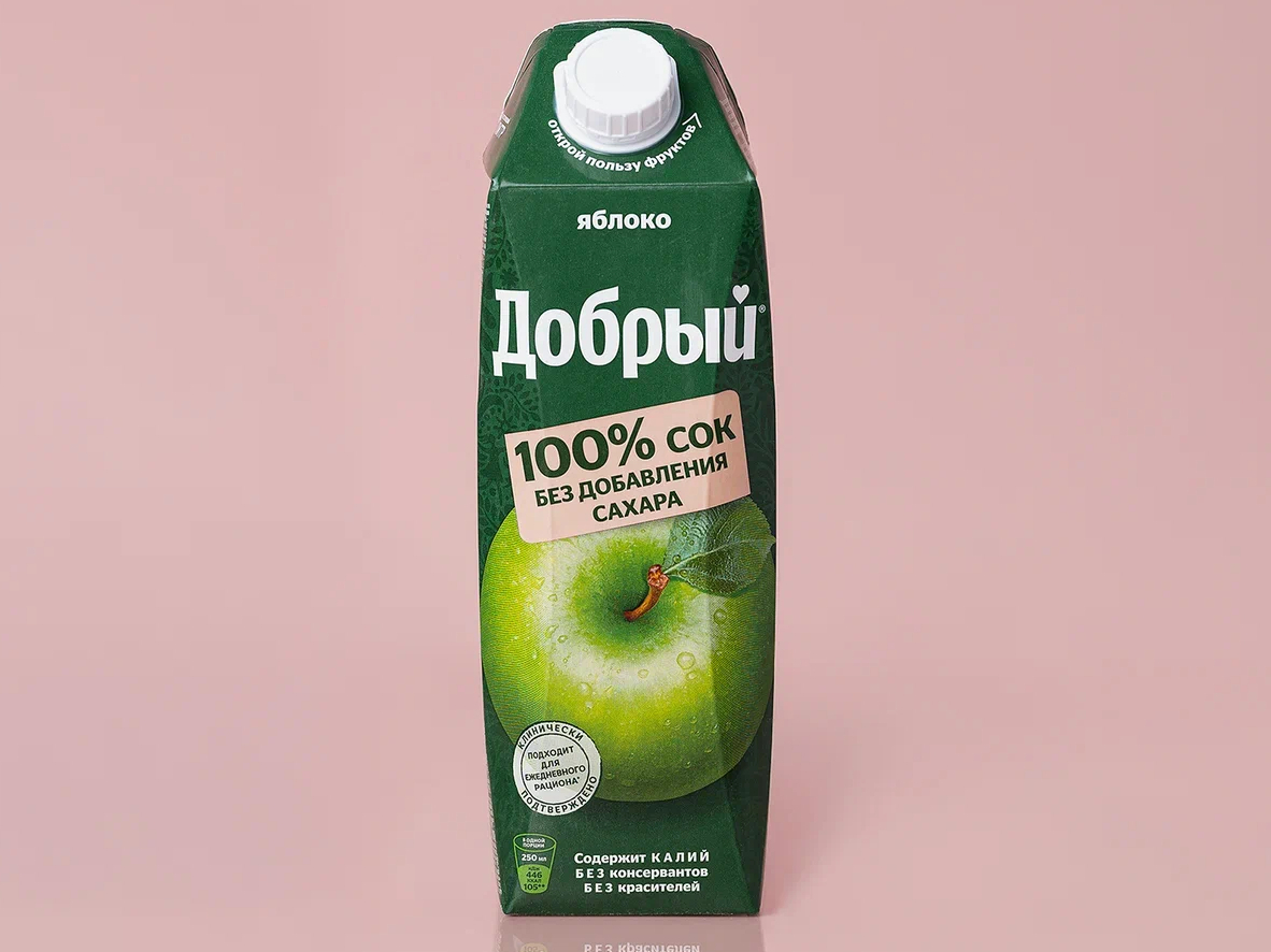 Сок «Добрый» яблоко, 1 л