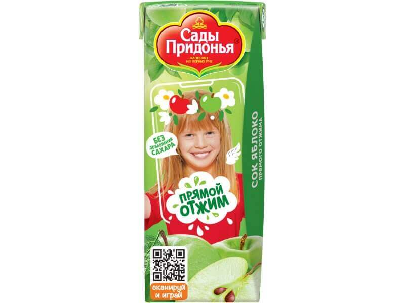 Детский сок Сады Придонья
