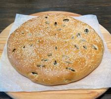 Пирог с грибами и сыром