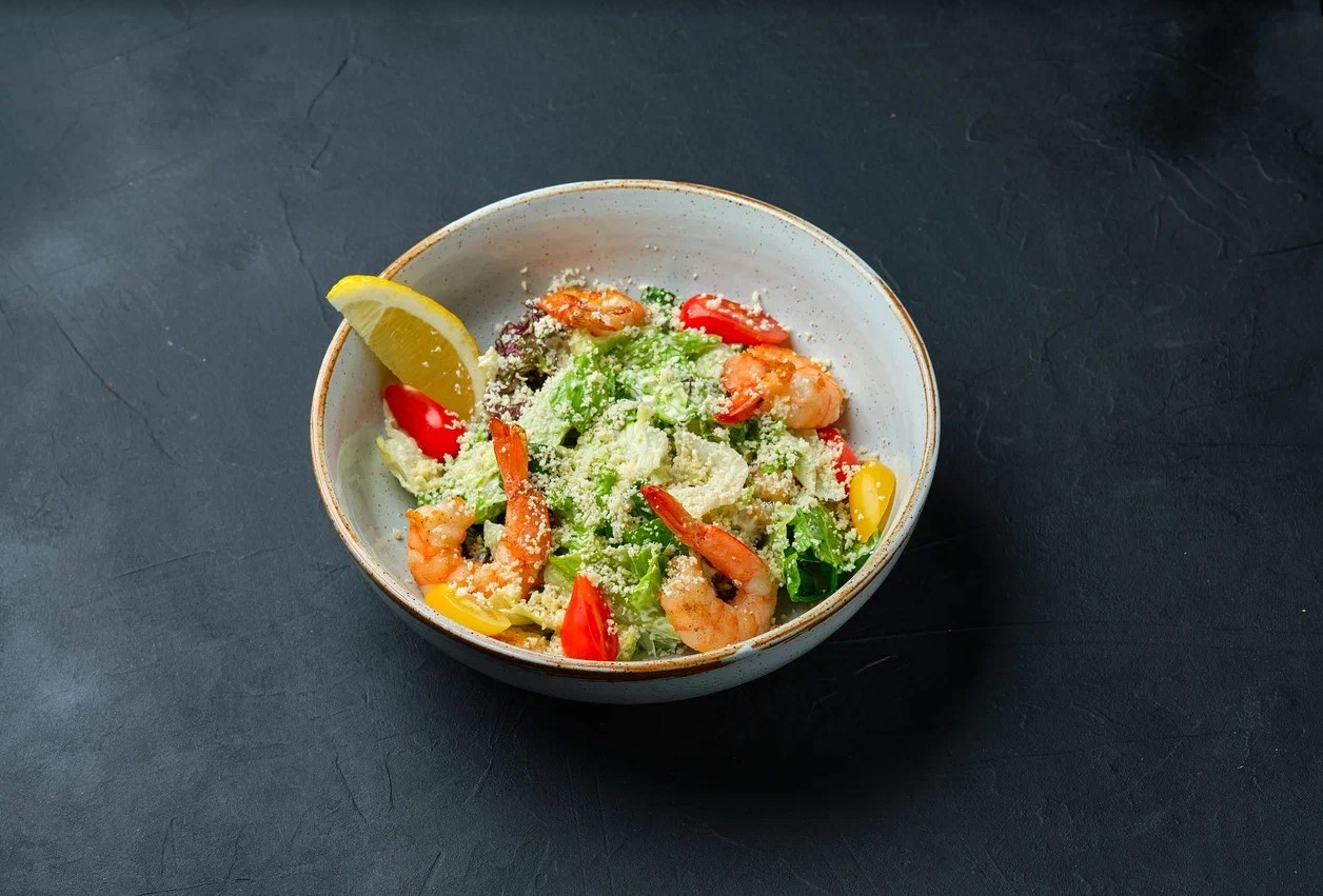 Цезарь с креветками