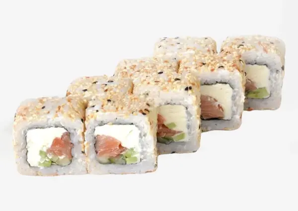 Ролл Калиф с лососем Кунжут 200гр