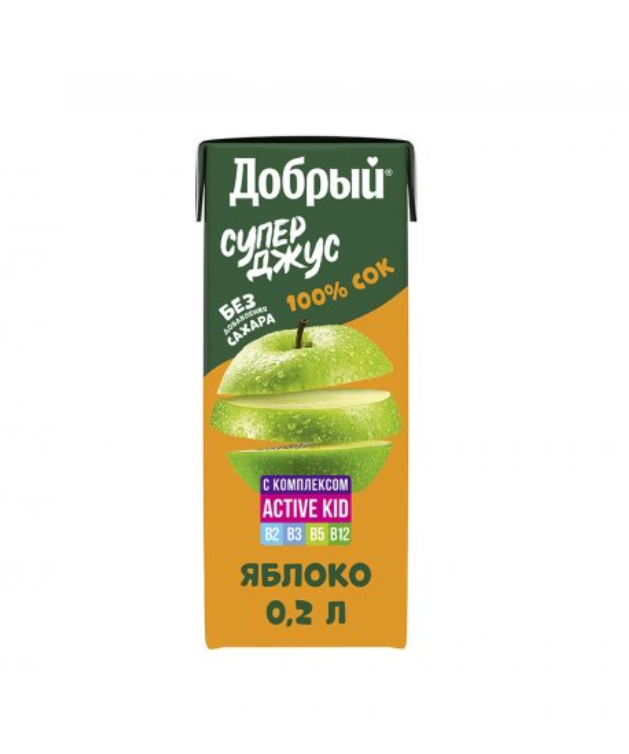 сок Яблочный 0,2л