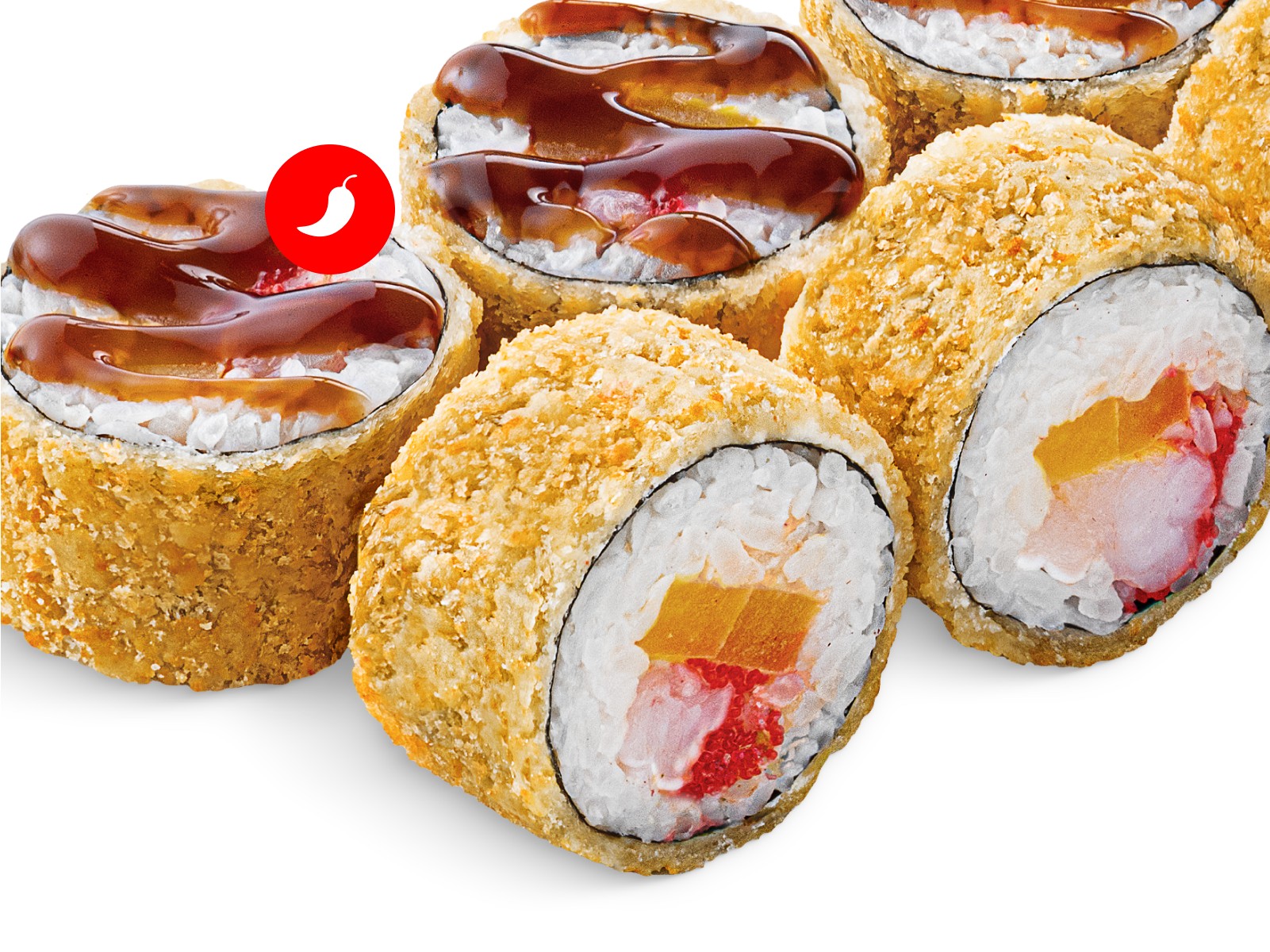 Темпура-ролл с креветкой