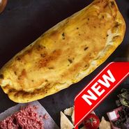 Кальцоне с Моцареллой, курицей и грибами