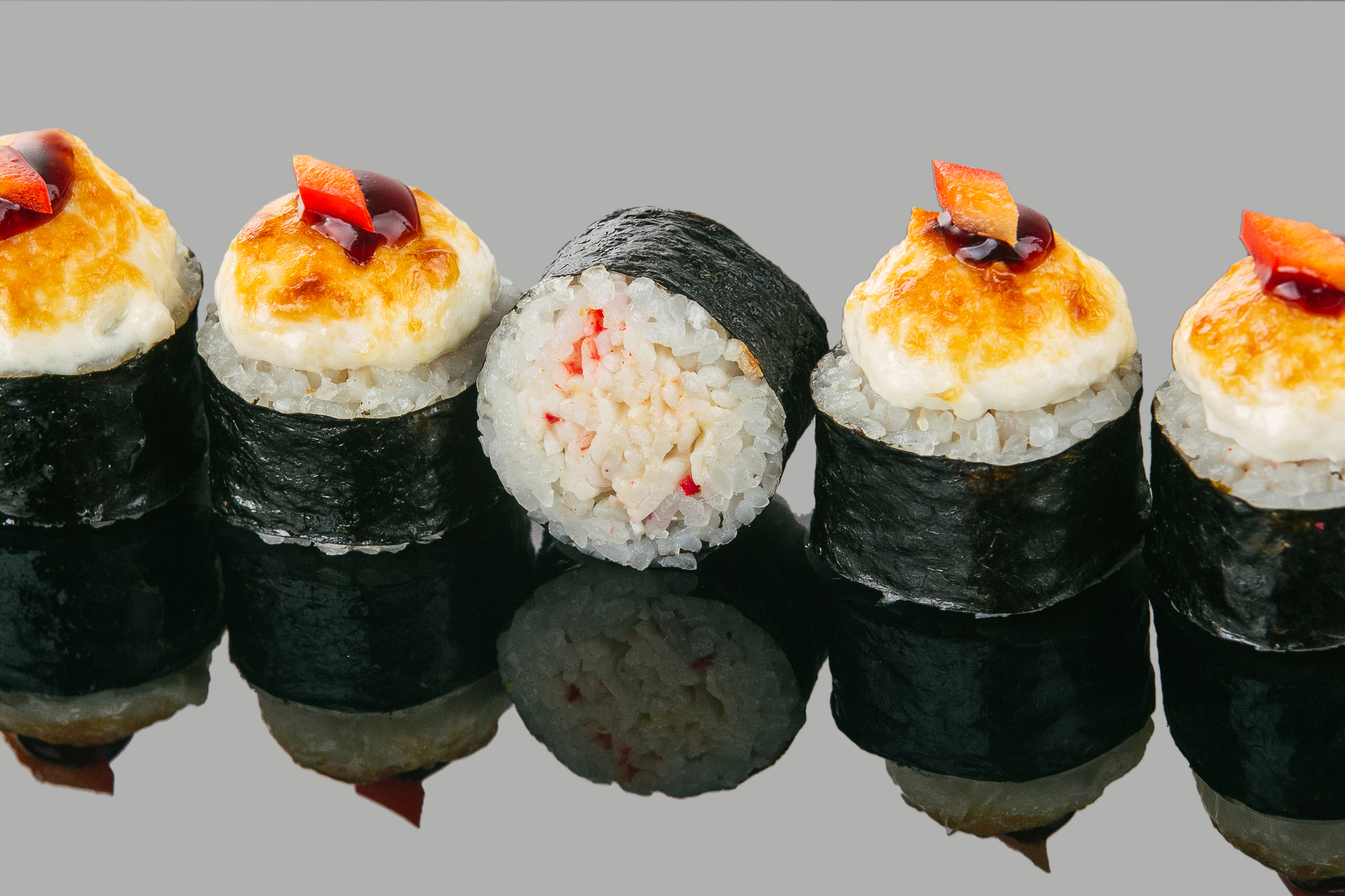 Запеченный с крабом