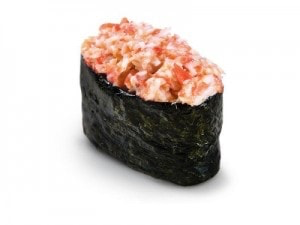 Гункан с крабом