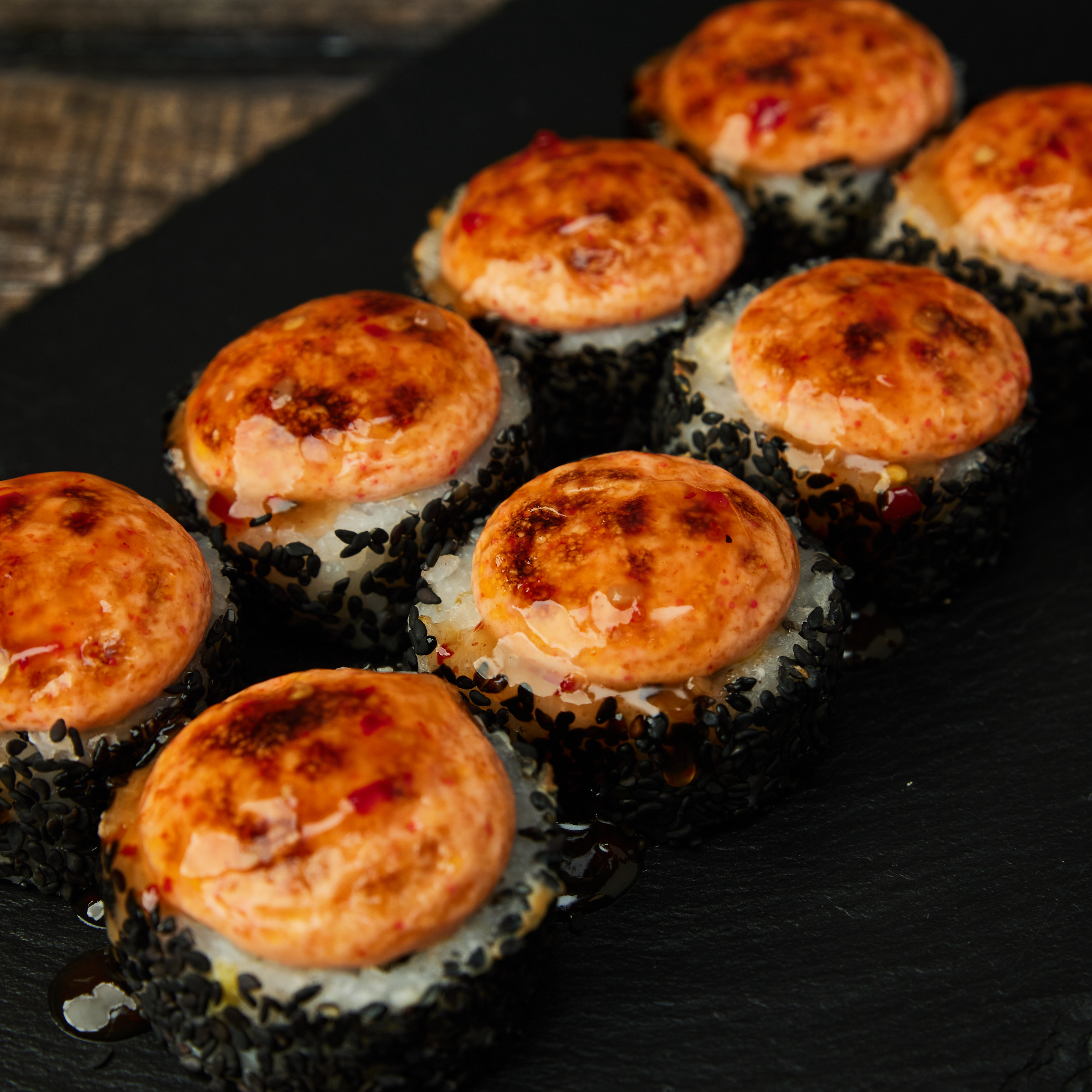 Запеченный с кальмаром