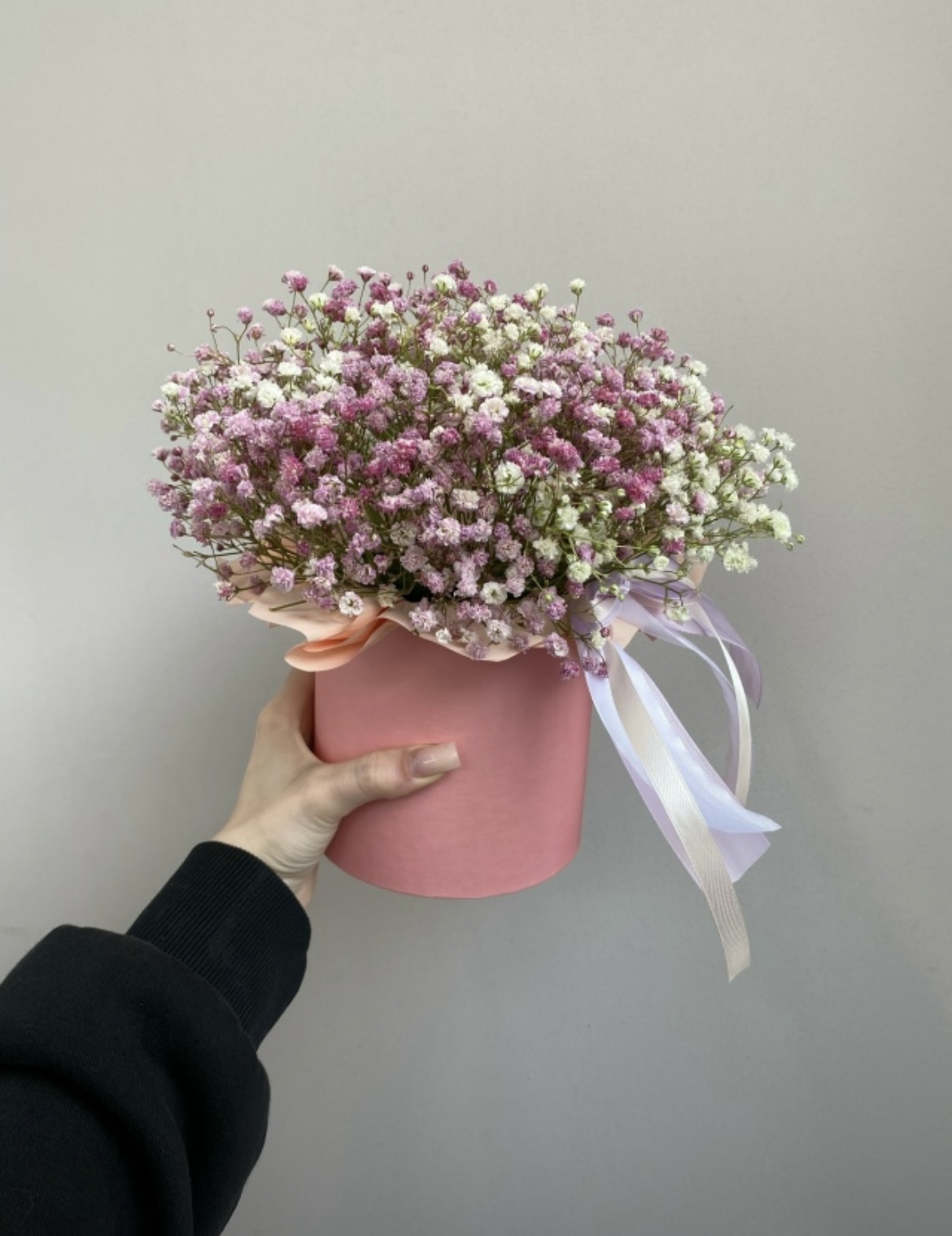 Композиция из гипсофилы