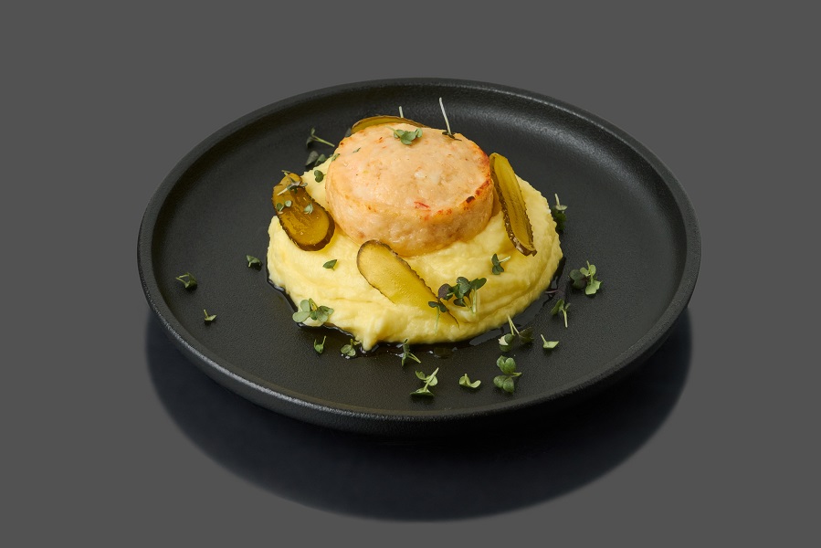 Котлеты из краба и креветки 