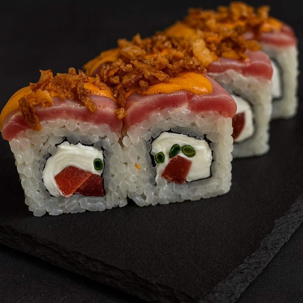 Туна спайси татаки