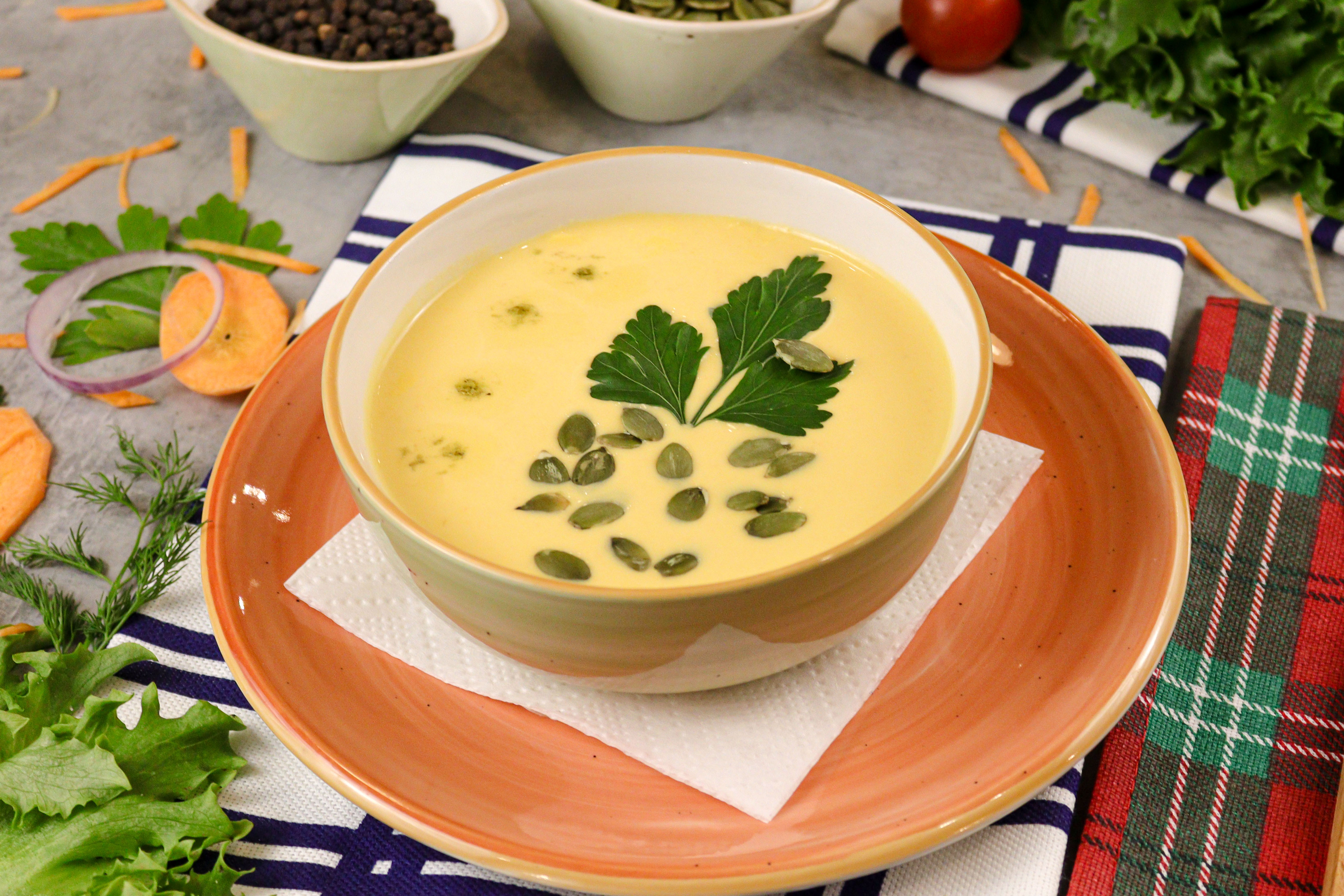 Тыквенный суп-крем