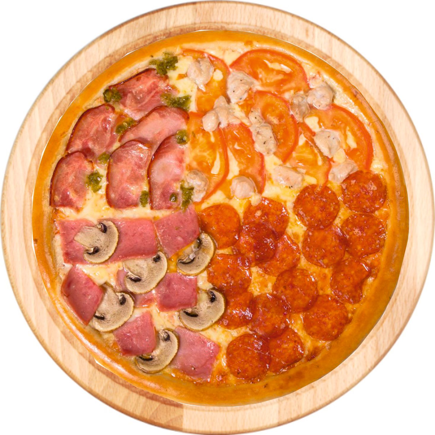 Пицца "4 Вкуса" 30см