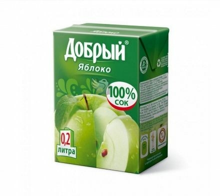 Сок Добрый яблоко 0,2 л.