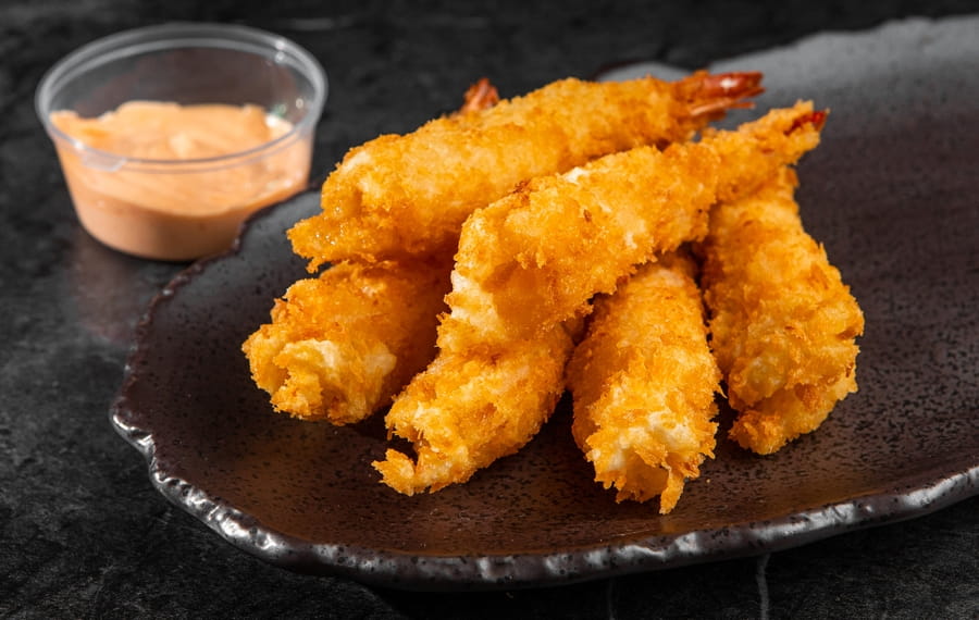 Креветки Темпура