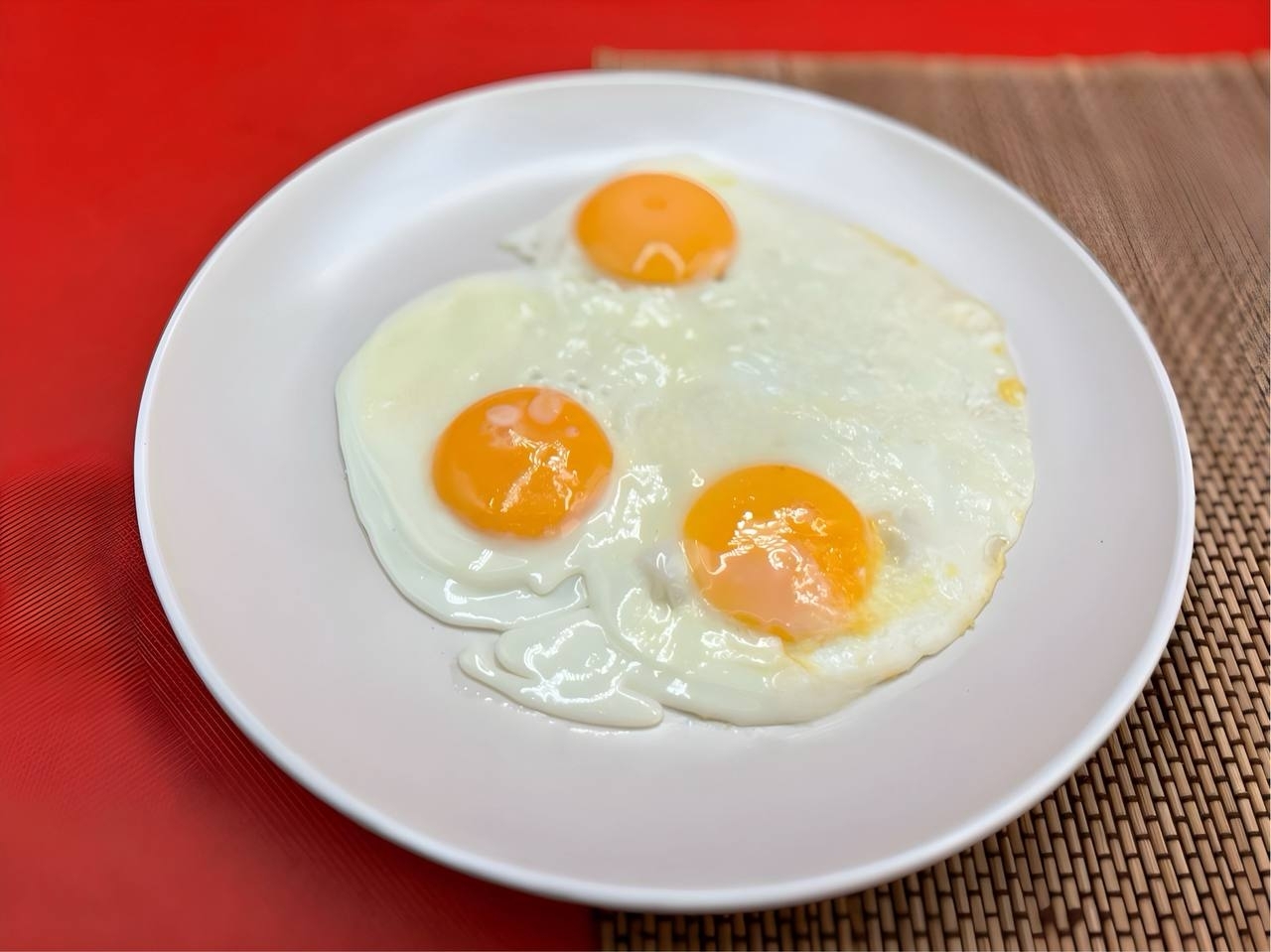 Яичница из 3х яиц