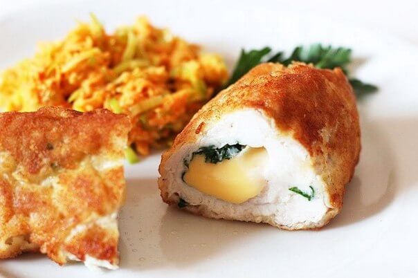 Куриная грудка фаршированная сыром 170г.