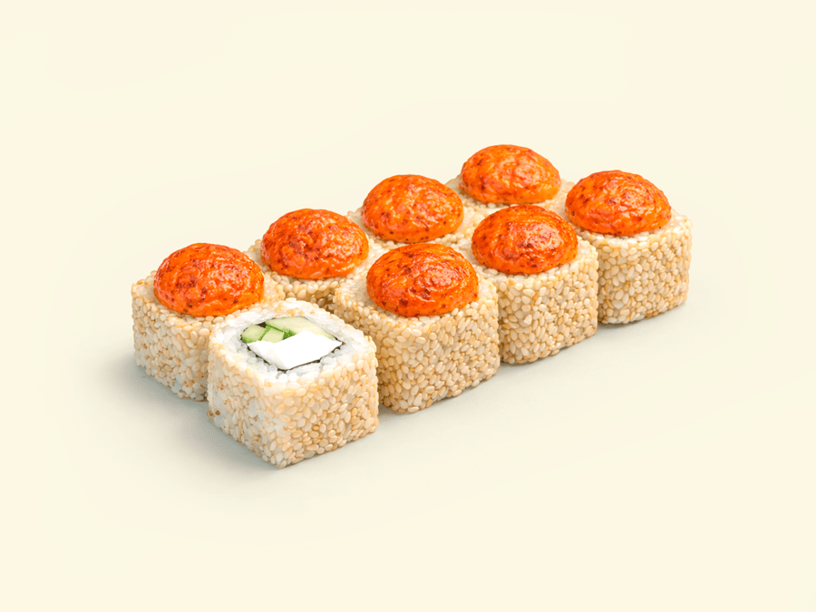 Ролл Кани запечённый