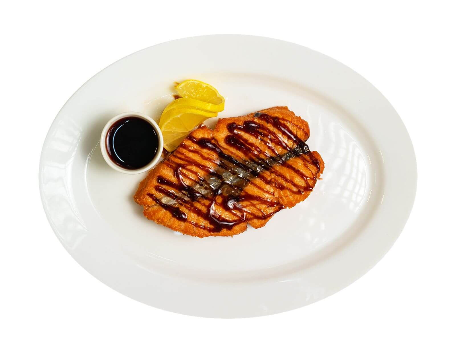 Стейк из лосося