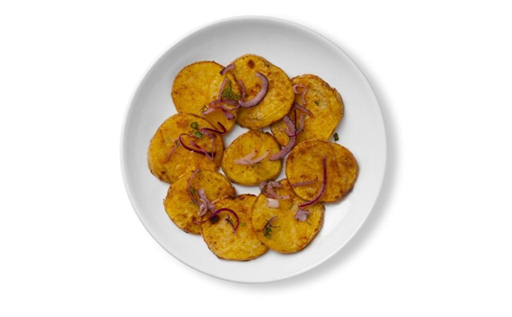 Шашлык из картофеля