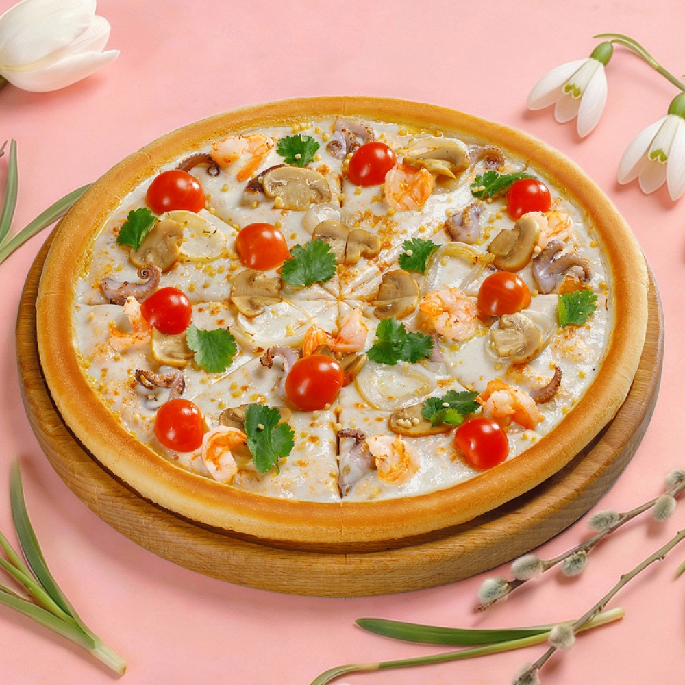 Том ям с морепродуктами средняя