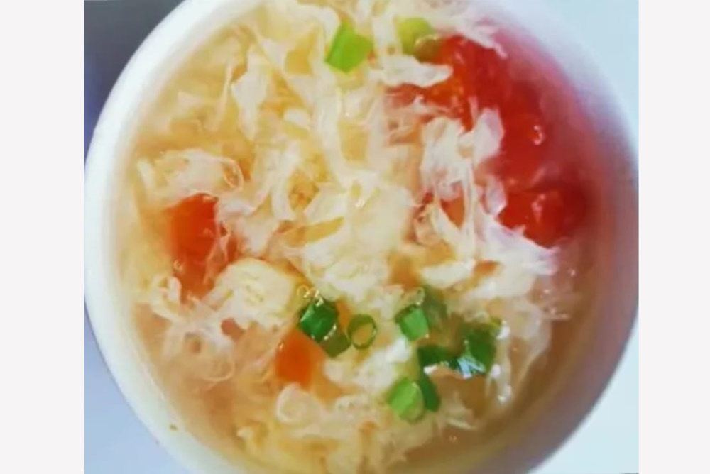 33 Куриный суп с помидорами