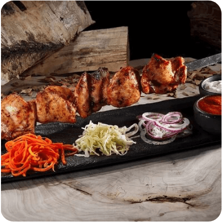 Шашлык из куриной грудки