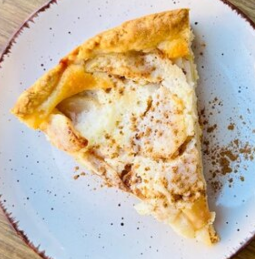 Авторская шарлотка с яблоками