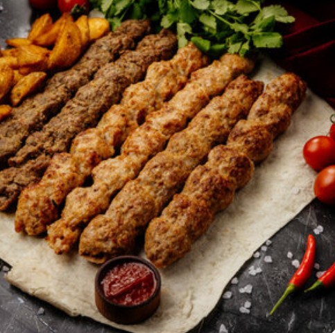 Люля-кебаб комбо с картофелем фри