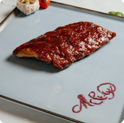 Свиные ребра барбекю