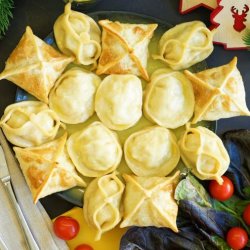Манты ассорти для компании 15 шт (Баран)