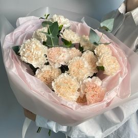 Диантусы Шампань с эвкалиптом