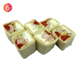 Мексиканский ролл с курицей