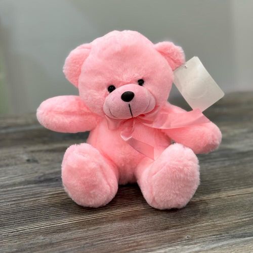 Мягкая игрушка Мишка розовый 18 см